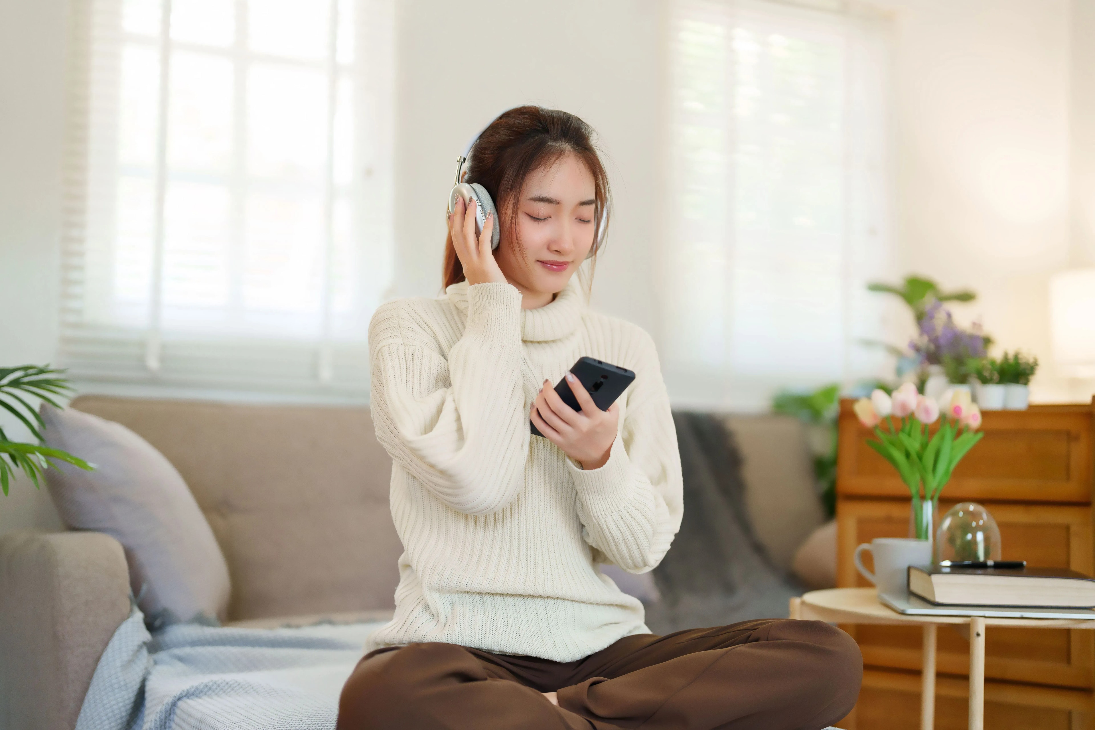 Finde Ruhe durch persönliche Entwicklung mit der HL-Hypnosen App
